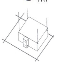 Hanging/Surface Mount Type Plenum Equipment Enclosure (NB-PLWB) - 2