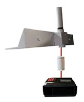 Utility Shelf Double Pole Mount with Power Receptacle (NB-24X18DPM-W)
